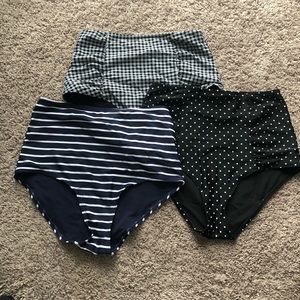 High-Waisted Bikini Bottoms